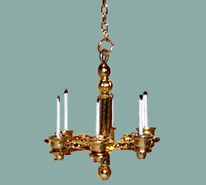 Six Candle Brass