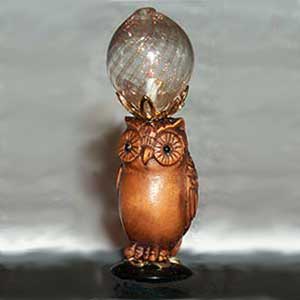 Tall Owl w/ Globe G-L-08