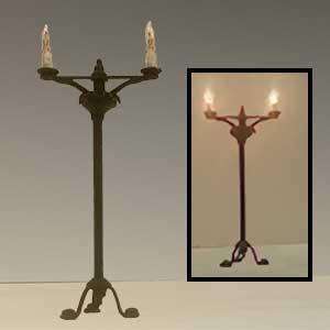 2 Arm Floor Candlestand